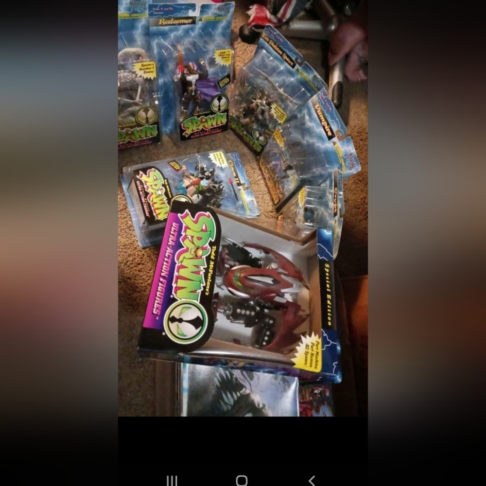 Spawn comics and action figure collection
